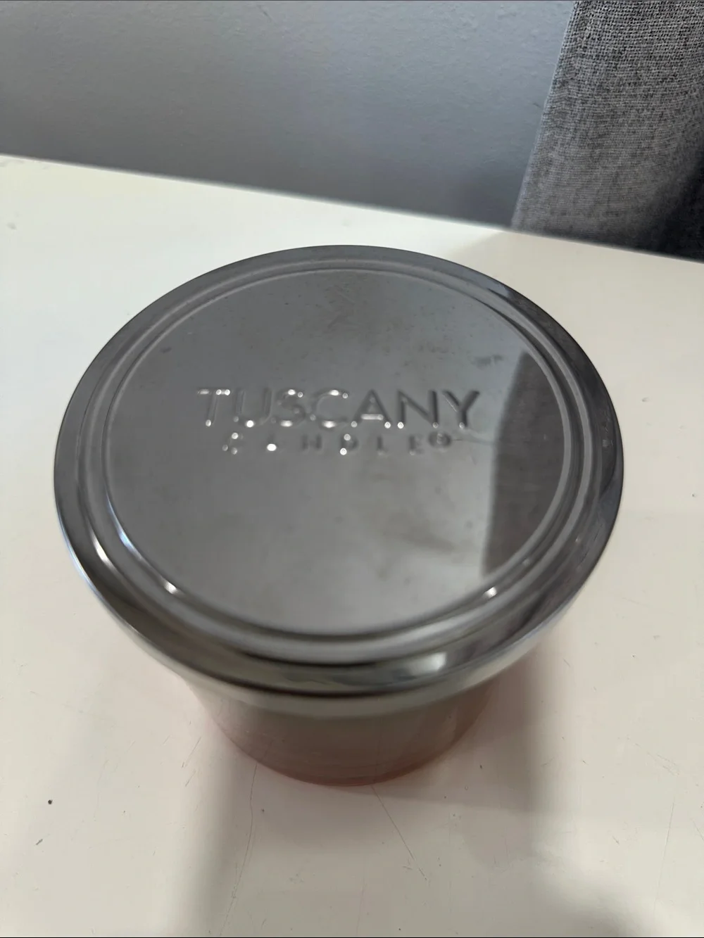 Tuscany candle Mango Blast Scented Jar Candle  brand new. 3 wick